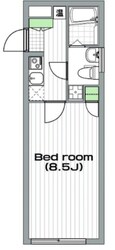 アージュドール白山の物件間取画像